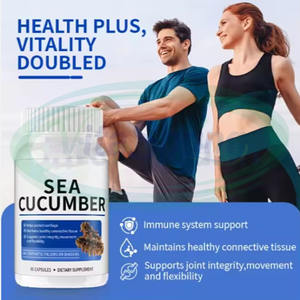 Vitaspring Private Label Gedroogde Zeekomkommer Extract Huid Collageen Supplement Zee Komkommer Capsule - Product Image 2