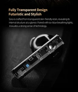 Headphone Musik Bass HiFi Nirkabel Sejati KZ Sora Bluetooth 5.<span class=keywords><strong>4</strong></span> Berkualitas Tinggi TWS Earbuds Headset Gaming Latensi Rendah - Product Image 2