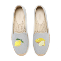 Espadrilles décontractées pour femmes, mocassins personnalisables avec logo, respirantes, légères, à enfiler, plates, pour l'été et le printemps