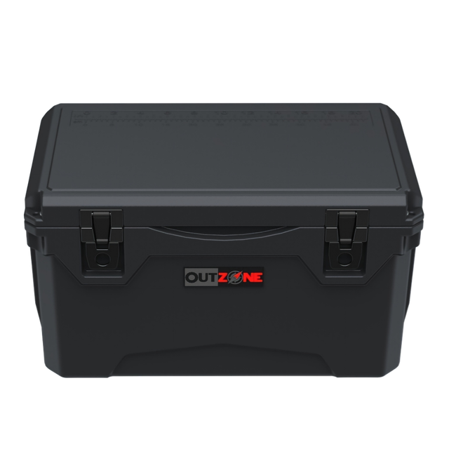 Rotomolding 45L LLDPE Cooler Box Waterproof Keeps Ice for 5 Days Food Grade Camping Cooler