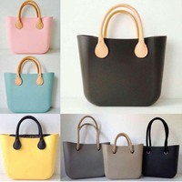Sacs à main tendance pour femmes, sacs fourre-tout classiques italiens avec logo personnalisé, sacs en caoutchouc imperméables