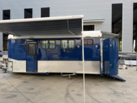 Remorque pour chevaux 2HAL avec espace de vie, norme ADR, caravane de luxe pour l'Australie