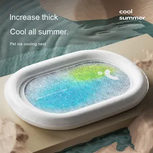 Almohadilla de hielo para mascotas de gel sólido para perrera Corgi, almohadilla para dormir refrescante de verano para perros pequeños y medianos - Product Image 1