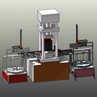 Machine intelligente d'estampage de médailles pour la fabrication de pièces de montres Badge de médailles/presse à forger automatique