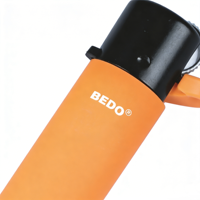Briquet à bougie élégant de 80 mm, au butane, pour cigarettes, vente en gros, Isqueiro Zhongyan AC377, minimaliste et portable