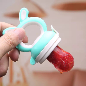 Sucette d'alimentation pour bébé, <span class=keywords><strong>sans</strong></span> <span class=keywords><strong>BPA</strong></span>, <span class=keywords><strong>sans</strong></span> PVC, à débit variable, 0-12 mois, en silicone et PP, pour la dentition - Product Image 4