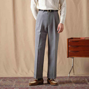 <span class=keywords><strong>Pantaloni</strong></span> <span class=keywords><strong>eleganti</strong></span> da <span class=keywords><strong>uomo</strong></span> a vita alta e traspiranti Casual <span class=keywords><strong>pantaloni</strong></span> a gamba dritta di alta qualità con Design dimagrante in <span class=keywords><strong>tessuto</strong></span> - Product Image 2