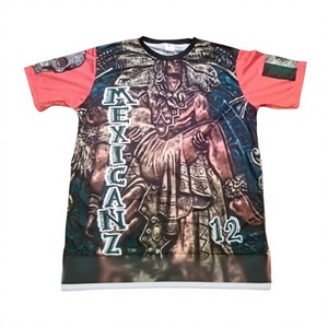T-shirt unisexe personnalisé par sublimation 2026, 100 % polyester, manches extensibles, respirant, séchage rapide, vente en gros - Product Image 4