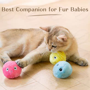 Sonidos de animales realistas Juguete de bola de gato Juguete interactivo de caza para gatos - Product Image 6
