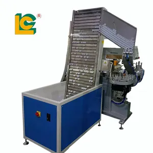 Automatic Plastic Bottle Lid Pad Printing Machine Cylindrical Bottle Cap Tampo Printing Machine for Caps