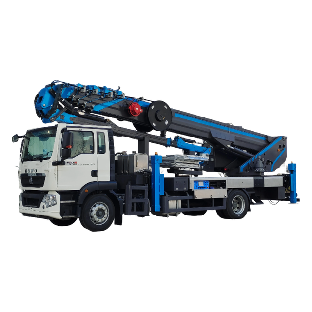 21m 23m 25m 29m 33m 42m 45m Aerial Bucket Truck Mounted Aerial Working Platform Aerial Lift Truck With Bucket With Good Price