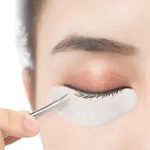 Parches de papel para extensión de pestañas, parches de Gel para ojos sin pelusa debajo de las pestañas, almohadillas para los ojos, pegatinas para ojos, suministros cosméticos