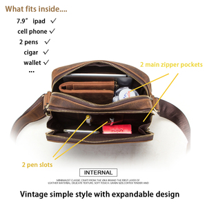 Сумка через плечо из натуральной кожи - Product Image 4