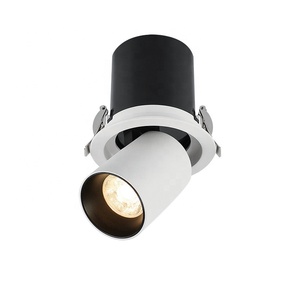 Trim Recsessed Recessed <b>Pull</b> Down Led Downlight 6W 12W 25w Spotlight <b>Pull</b> Down Ceiling <b>Light</b> Fixture - Product Image 1