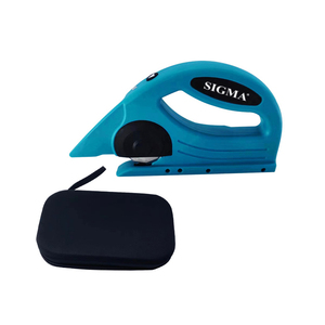 Taglierina Circolare Elettrica con Blocco di Sicurezza e Batteria al Litio per Taglio di Tessuti, Pelle e Tappeti in Casa e Negozio - Product Image 6