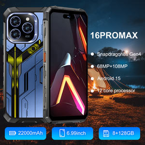 Nouveau smartphone 5G durable et robuste, <span class=keywords><strong>prix</strong></span> d'usine, batterie massive, triple <span class=keywords><strong>protection</strong></span>, 6,99 pouces, 22000 mAh, téléphone externe - Product Image 4