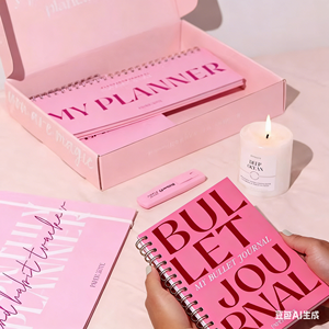 Бесплатный образец на заказ, новый дизайн, высокое качество, оптовая продажа, журнал, ежедневник, планировщик, блокнот - Product Image 1