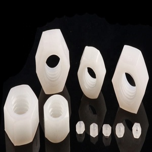 Tuerca de cabeza hexagonal de plástico de nailon blanco y negro, tuerca hexagonal de cabeza hexagonal de alta calidad, hecha en China - Product Image 6