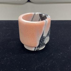 STONEKOCC Porte-bougie chauffe-plat en marbre naturel fait main, écologique, pour décoration de Noël, centres de table de mariage et décoration intérieure - Product Image 5