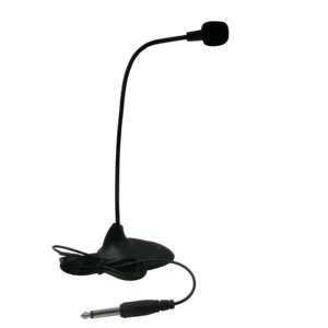 Manufacturers Sell Desktop Gooseneck Microphones With 6.35 Mm Plugs For Speech