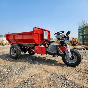 Triciclo Volquete Eléctrico con Motor <span class=keywords><strong>de</strong></span> 72V y Elevación Hidráulica, Capacidad <span class=keywords><strong>de</strong></span> 1, 2 y 3 Toneladas para Transporte <span class=keywords><strong>de</strong></span> Lodos en Huertos y Fábricas - Product Image 5