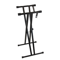 Wholesale Musical Instrument Portable Double X Bracket Adjustable Piano Music Keyboard Stand
