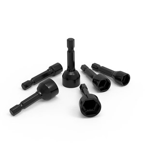 Exclusif <span class=keywords><strong>pour</strong></span> l'exportation : Clé à douille hexagonale magnétique à couple élevé, électrophorèse anti-rouille, chrome vanadium - Product Image 1