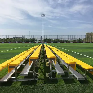 빠른 blea석 사용 플라스틱 접히는 축구 경기장 demountable 좌석/bleacher를 설치하십시오