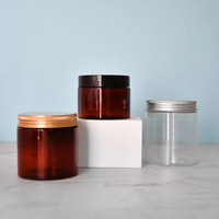 Pot d'emballage de gobelet en plastique écologique de 250ml 300ml 500ml Bouteille transparente pour boissons avec couvercles