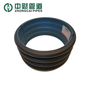 <span class=keywords><strong>Tuyau</strong></span> ondulé à double paroi en HDPE, léger, résistant à la corrosion, pour système de drainage - Product Image 3