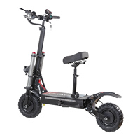 US Stock Amérique Entrepôt Livraison Gratuite 6000W Double Moteur 11 ''Pouces 80-85 KM/H Vitesse Urban Commuting City Sports Scooter Électrique
