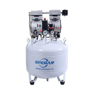 Compressor de ar silencioso livre do óleo portátil do preço barato da fábrica 32L 38L para a venda