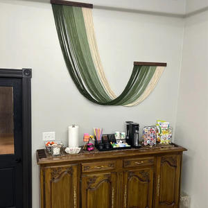 Tapisserie murale en macramé <span class=keywords><strong>chic</strong></span> nouée à la main pour les studios de design d'intérieur et les marques hôtelières - Product Image 5