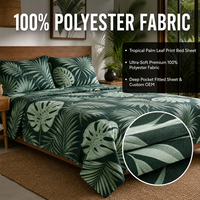 Tissu Microfibre Fluorescent Double Face Blanchi Tissé 100% Polyester Imprimé Pigmentaire Résistant à l'Eau en Rouleaux – Prix Usine