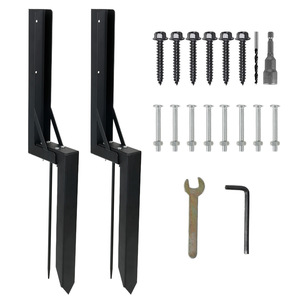 Guardrail Repair Tool Kit 2pc Carbon Steel Manual Hand Tools For General Use - Product Image 1