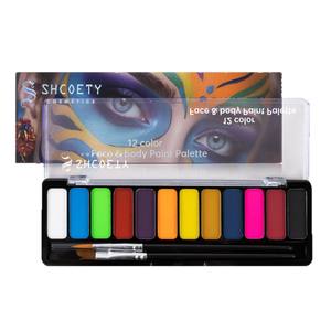 SH2514 1g*12 Colori Pigmento per Body Painting Solubile in Acqua Punk CHIC Halloween Trucco Scenico Palette per <span class=keywords><strong>Pittura</strong></span> Facciale - Product Image 5