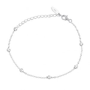 Dylam 925 Sterling Silver Italian Rosary Cross Bead Charm Link Chain <b>Bracelet</b> for Women Teen Girls <b>Adjustable</b> <b>Bracelet</b> - Product Image 1