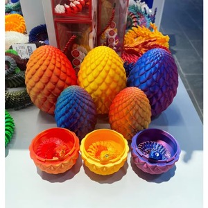 Jouets mignons de haute qualité imprimés en 3D, serpent anaconda à assembler pour garçons, œuf de serpent avec yeux imprimés en 3D et serpent à l'intérieur - Product Image 2