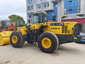 Komatsu WA470 21690kg Cargador frontal 6.4m3 Cargador de ruedas Mini cargador Motor usado Bomba de motor incluida Alta eficiencia WA500 - Product Image 4