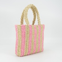 Herald Fashion — sac à main tissé en papier, sacs à bandoulière d'été de plage, sac de luxe marques de styliste à lettres ajouré, petit fourre-tout en raphia
