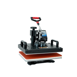 Nouvelle presse à chaud semi-automatique combinée 8-en-1 à plat 38x38cm pour transfert par sublimation, excellent rapport qualité-prix, bonne durabilité 1 - Product Image 1