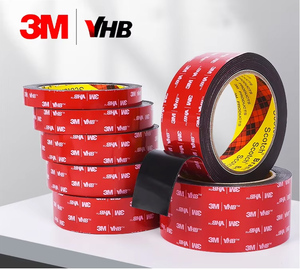 Cinta Adhesiva de Doble Cara 3M VHB Original Negra 3M 5952 1.1 mm 12 mm x 5 m, Cinta de Montaje de Alta Resistencia para una Adhesión Fuerte - Product Image 2