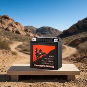 PowerSports <b>Batteries</b> 12V <b>7Ah</b> LiFePO4 Motorcycle <b>Battery</b> D0100X32UTP for Powersports - Product Image 2