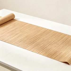Bamboo Tea Mat Long <b>Table</b> <b>Runner</b> Waterproof Tea Ceremony Place Mat Dehua Origin Spot Clean Care - Product Image 1