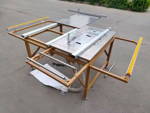 Vertical Wood <b>Table</b> <b>Saw</b> Machine Mini Multifunction Sliding Panel Double Blade Hot <b>Sale</b> Motor Core Best Seller - Product Image 6