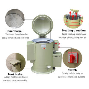 Industriële Wasdroger, Dehydrator, Galvaniseren, Kleine Oliedroger, Deoiler, Hardware Centrifugaal Drogen En Droger - Product Image 6