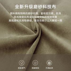 Tela <span class=keywords><strong>de</strong></span> <span class=keywords><strong>ciencia</strong></span> y tecnología para sala <span class=keywords><strong>de</strong></span> estar, muebles <span class=keywords><strong>de</strong></span> sofá Wanghong, italiano, minimalista, pequeña casa recta, oruga - Product Image 2