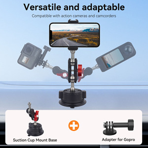 Support <span class=keywords><strong>de</strong></span> <span class=keywords><strong>téléphone</strong></span> à aspiration sous vide super fort Mechrig avec vis <span class=keywords><strong>de</strong></span> 1/4 pouces - Product Image 4