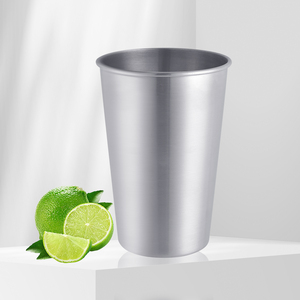 Gobelets en métal personnalisés, empilables, en acier inoxydable, pour l'eau et le café, avec couvercle, pour les fêtes, fabriqués directement par Creation Factory - Product Image 5