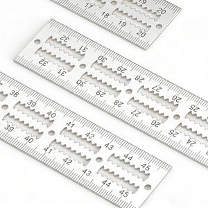 Jauge <span class=keywords><strong>de</strong></span> marquage multifonction en acier inoxydable, règle <span class=keywords><strong>de</strong></span> bordure pour le travail du bois, outil <span class=keywords><strong>de</strong></span> <span class=keywords><strong>mesure</strong></span> <span class=keywords><strong>d</strong></span>'arc <span class=keywords><strong>de</strong></span> haute précision 10/15/20 pouces - Product Image 5